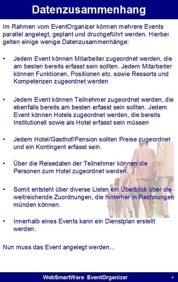 EventOrganizer Seite 4