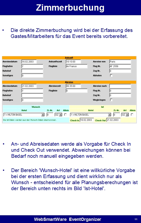 EventOrganizer Seite 11